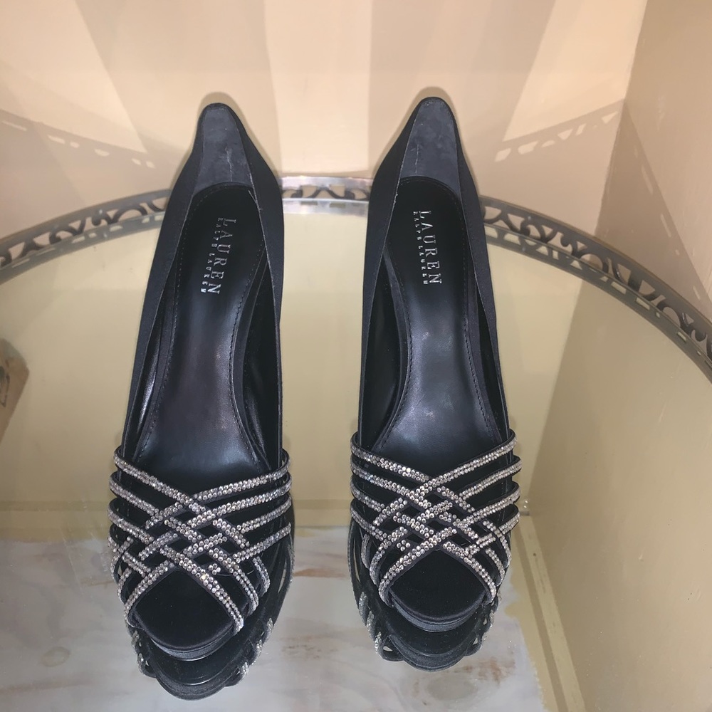 NIB Ralph Lauren Black Shoes
